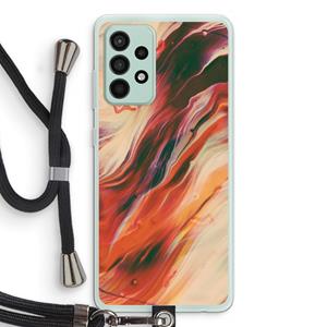 CaseCompany Forgotten Lands: Samsung Galaxy A52s 5G Transparant Hoesje met koord