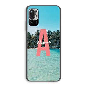 CaseCompany Pacific Dream: Xiaomi Redmi Note 10 5G Transparant Hoesje