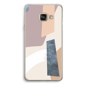 CaseCompany Luca: Samsung Galaxy A3 (2016) Transparant Hoesje