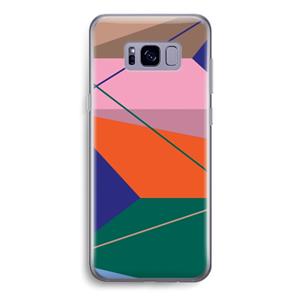 CaseCompany Gestalte 1: Samsung Galaxy S8 Transparant Hoesje