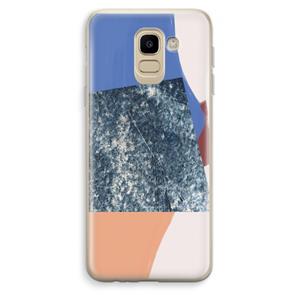 CaseCompany Billy: Samsung Galaxy J6 (2018) Transparant Hoesje