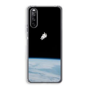 CaseCompany Alone in Space: Sony Xperia 10 III Transparant Hoesje