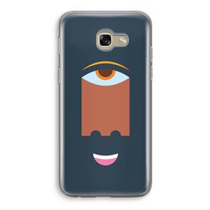 CaseCompany Mono M: Samsung Galaxy A5 (2017) Transparant Hoesje