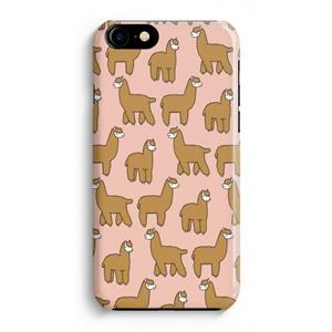 CaseCompany Alpacas: Volledig Geprint iPhone 7 Plus Hoesje