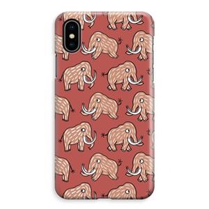 CaseCompany Mammoet: iPhone XS Max Volledig Geprint Hoesje