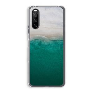 CaseCompany Stranded: Sony Xperia 10 III Transparant Hoesje