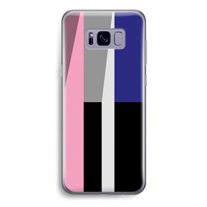 CaseCompany Gestalte 4: Samsung Galaxy S8 Transparant Hoesje