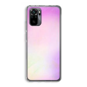 CaseCompany Flow mist pastel: Xiaomi Redmi Note 10 Pro Transparant Hoesje