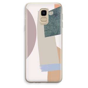 CaseCompany Lindo: Samsung Galaxy J6 (2018) Transparant Hoesje