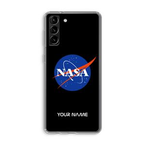 CaseCompany NASA: Samsung Galaxy S21 Plus Transparant Hoesje