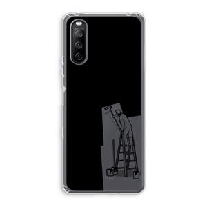 CaseCompany Musketon Painter: Sony Xperia 10 III Transparant Hoesje
