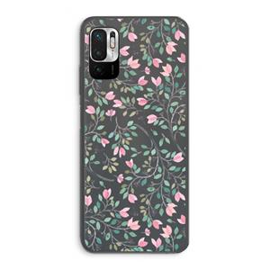 CaseCompany Sierlijke bloemen: Xiaomi Redmi Note 10 5G Transparant Hoesje