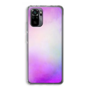 CaseCompany Clouds pastel: Xiaomi Redmi Note 10 Pro Transparant Hoesje
