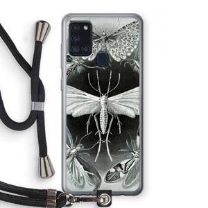 CaseCompany Haeckel Tineida: Samsung Galaxy A21s Transparant Hoesje met koord
