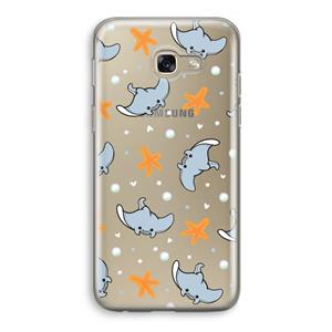 CaseCompany Manta: Samsung Galaxy A5 (2017) Transparant Hoesje