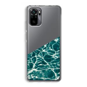 CaseCompany Weerkaatsing water: Xiaomi Redmi Note 10 Pro Transparant Hoesje