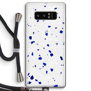 CaseCompany Terrazzo N°5: Samsung Galaxy Note 8 Transparant Hoesje met koord