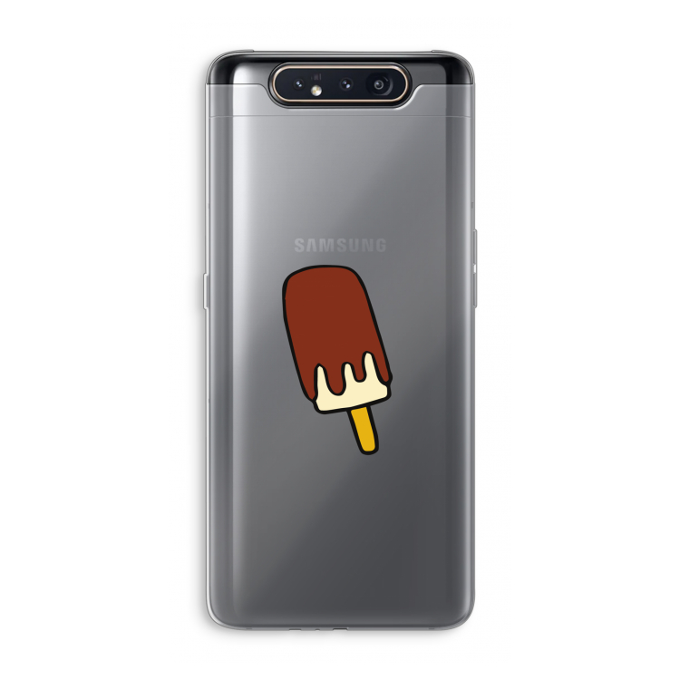 CaseCompany Frisco: Samsung Galaxy A80 Transparant Hoesje