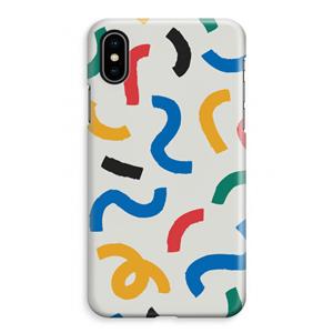 CaseCompany Illustratieve pop 2: iPhone XS Max Volledig Geprint Hoesje