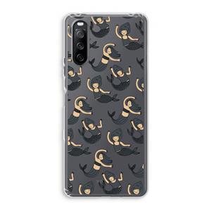 CaseCompany Zeemeermin: Sony Xperia 10 III Transparant Hoesje