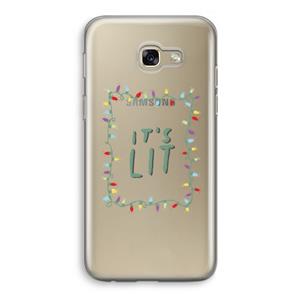CaseCompany It's Lit: Samsung Galaxy A5 (2017) Transparant Hoesje