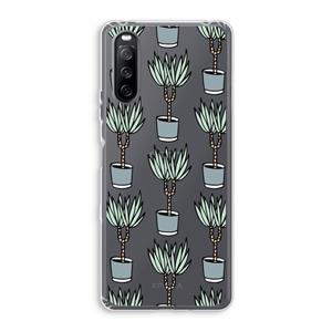 CaseCompany Boompje: Sony Xperia 10 III Transparant Hoesje