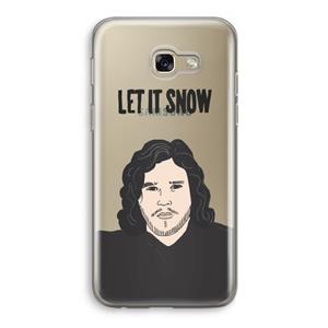 CaseCompany Let It Snow: Samsung Galaxy A5 (2017) Transparant Hoesje