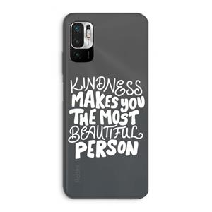 CaseCompany The prettiest: Xiaomi Redmi Note 10 5G Transparant Hoesje