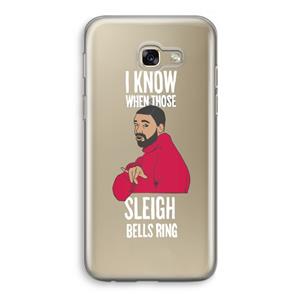 CaseCompany Sleigh Bells Ring: Samsung Galaxy A5 (2017) Transparant Hoesje