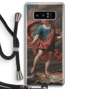 CaseCompany Soap Bubbles: Samsung Galaxy Note 8 Transparant Hoesje met koord