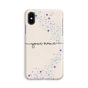 CaseCompany Sterren: iPhone X Volledig Geprint Hoesje