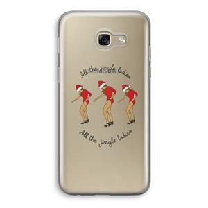 CaseCompany Jingle Ladies: Samsung Galaxy A5 (2017) Transparant Hoesje