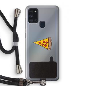CaseCompany You Complete Me #1: Samsung Galaxy A21s Transparant Hoesje met koord