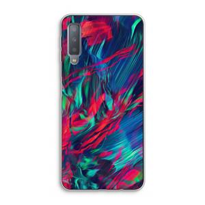 CaseCompany Pilgrims Of The Sea: Samsung Galaxy A7 (2018) Transparant Hoesje