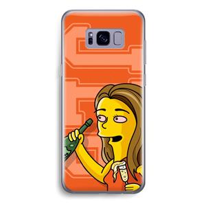 CaseCompany Jamie Lee Simpson: Samsung Galaxy S8 Transparant Hoesje