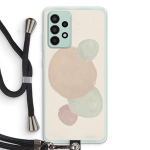 CaseCompany Geo #9: Samsung Galaxy A52s 5G Transparant Hoesje met koord
