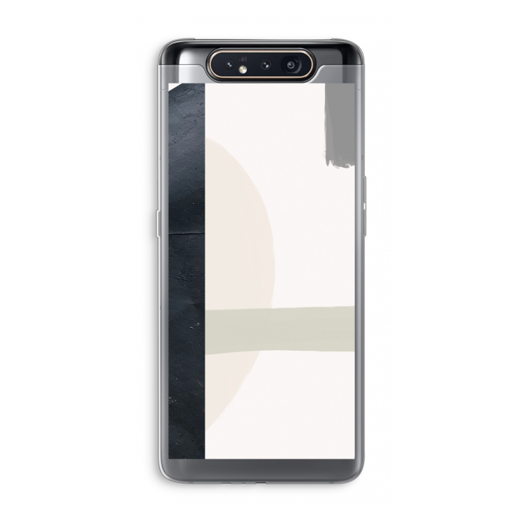 CaseCompany Baca: Samsung Galaxy A80 Transparant Hoesje