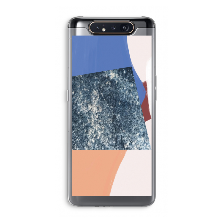 CaseCompany Billy: Samsung Galaxy A80 Transparant Hoesje