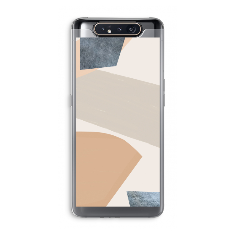 CaseCompany Formo: Samsung Galaxy A80 Transparant Hoesje