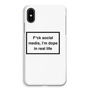 CaseCompany I'm dope: iPhone XS Max Volledig Geprint Hoesje