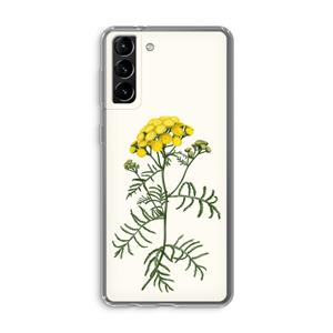 CaseCompany Tansy: Samsung Galaxy S21 Plus Transparant Hoesje