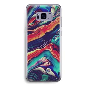 CaseCompany Chameleon Sun: Samsung Galaxy S8 Transparant Hoesje