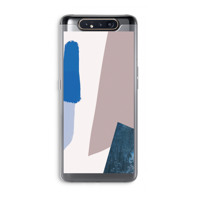CaseCompany Lapis: Samsung Galaxy A80 Transparant Hoesje