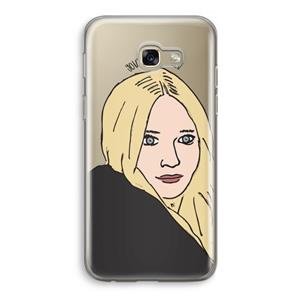 CaseCompany Ashley: Samsung Galaxy A5 (2017) Transparant Hoesje