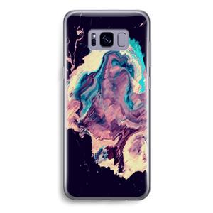CaseCompany Cosmic Silence: Samsung Galaxy S8 Transparant Hoesje