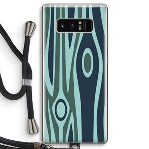 CaseCompany Bast B: Samsung Galaxy Note 8 Transparant Hoesje met koord