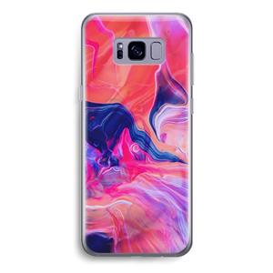 CaseCompany Earth And Ocean: Samsung Galaxy S8 Transparant Hoesje