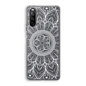 CaseCompany Roses Are Red: Sony Xperia 10 III Transparant Hoesje
