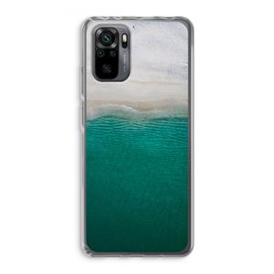 CaseCompany Stranded: Xiaomi Redmi Note 10 Pro Transparant Hoesje