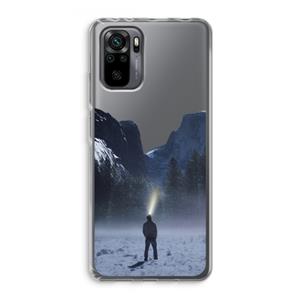 CaseCompany Wanderlust: Xiaomi Redmi Note 10 Pro Transparant Hoesje